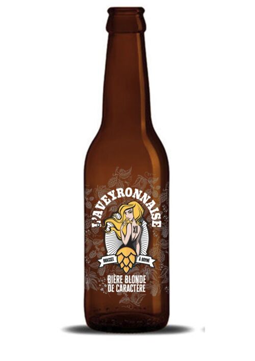 Bière Artisanale BIO L’Aveyronnaise blonde – 33cl
