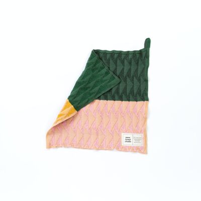 Forest Guest Towel in Apricot Leaf
 45 x 45 cm