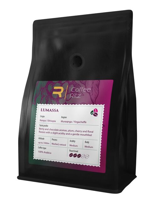 Artisanal Specialty coffee beans "Lumassa" 250gr/Fairtrade, Café en grains de spécialité/ Équitable