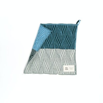 River Guest Towel in Rainy Blue
45 x 45 cm