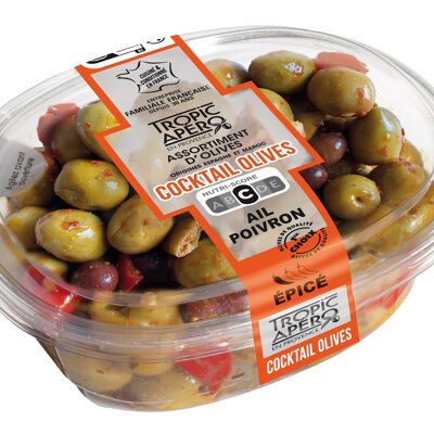 Assortment of Olives from Morocco and Spain - Cocktail Olives