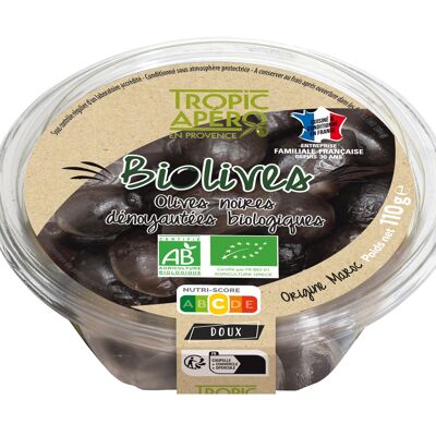 BIOLIVES - Entsteinte schwarze Oliven