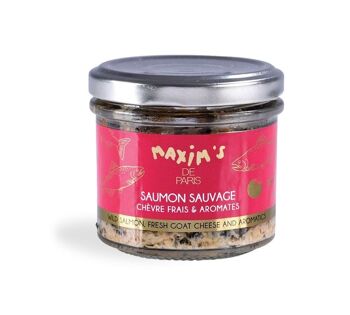 Tartinable Saumon sauvage au chèvre frais & aromates 1