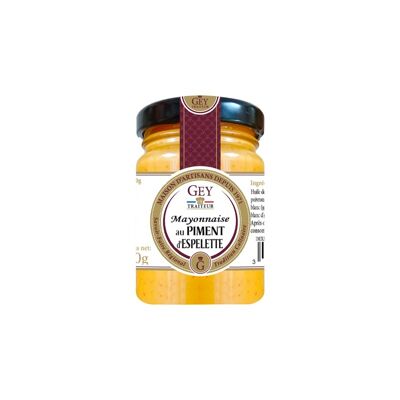 Sauce Mayonnaise P. D'Espelette - Raoul Gey Traiteur - 10cl