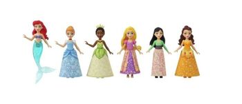 Coffret Disney Princess, 6 petites poupées et accessoires - HLW91 2