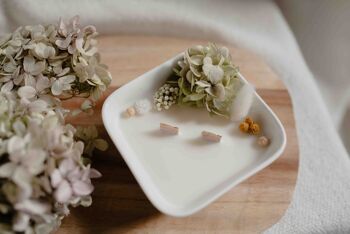 Bougie fleurie naturelle parfumée au Néroli & Yuzu 4