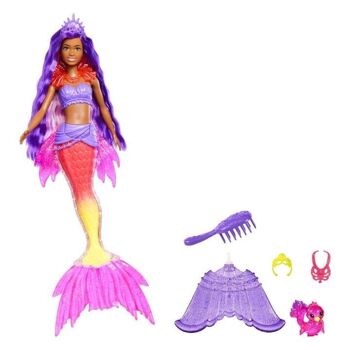 Barbie - Poupée Barbie Mermaid Power 'Brooklyn' et accessoires - HHG53 2