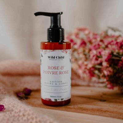 ROSE & PINK PEPPER - Lotion for body and hands