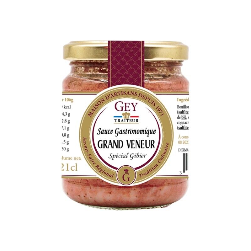 Salsa Grand Veneur - Raoul Gey Traiteur - 21cl