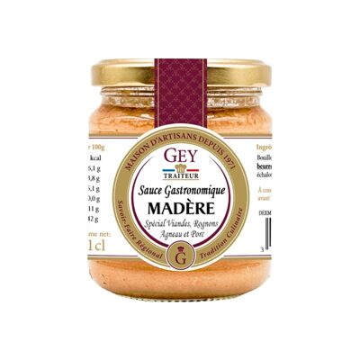 Sauce Madere - Raoul Gey Traiteur - 21cl