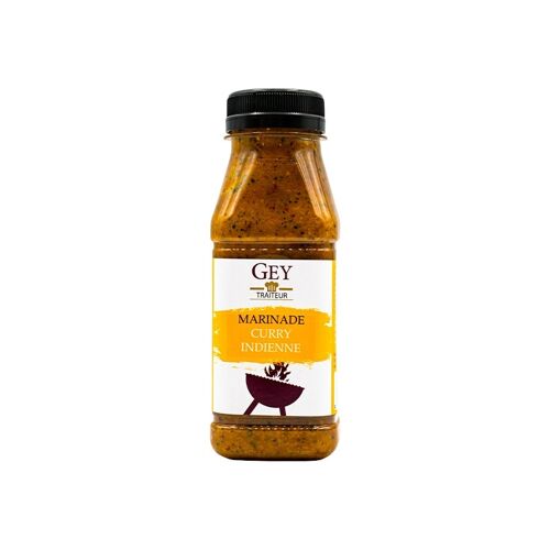 Marinade Curry Indienne Flacon - Raoul Gey Traiteur - 230g