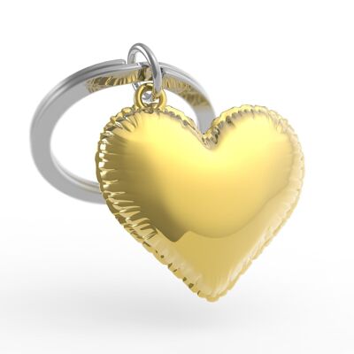 Helium balloon heart key ring - METALMORPHOSE