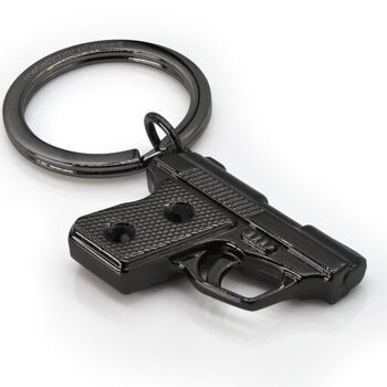 Porte-clés Hold Up pistolet - METALMORPHOSE 7