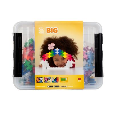 Coffre découverte BIG - 200 Pcs - jeu de construction enfant - PLUS PLUS