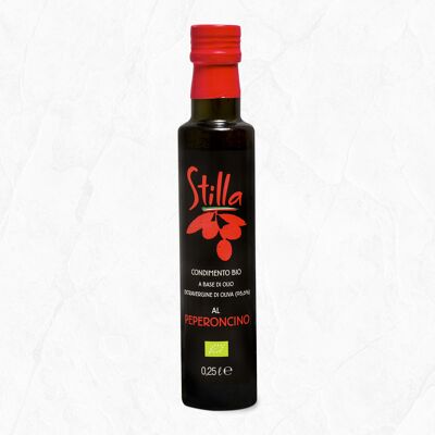 Huile d'olive au piment bio Stilla