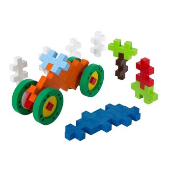 Make&GO! Mini véhicules - 29 Pcs - jeu de construction enfant - PLUS PLUS 3