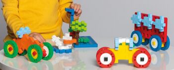 Make&GO! Mini véhicules - 29 Pcs - jeu de construction enfant - PLUS PLUS 5