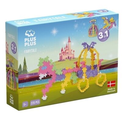 3in1 Fairy 220 Pcs - children's construction game - PLUS MORE