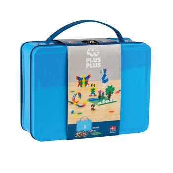 Valisette métal de 600 pièces - jeu de construction enfant - PLUS PLUS 3