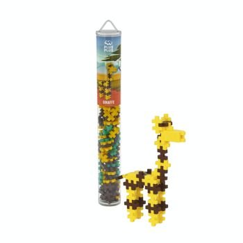 Display de 24 tubes de 100 pièces - Thème zoo - jeu de construction enfant - PLUS PLUS 10