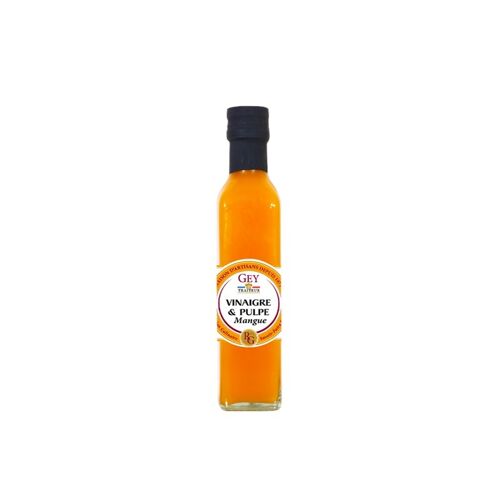 Vinaigre Pulpe Mangue - Raoul Gey Traiteur - 25cl