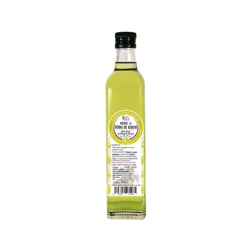 Huile De Pepins De Raisins - Raoul Gey Traiteur - 50cl