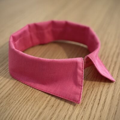 Collar intercambiable rosa caramelo