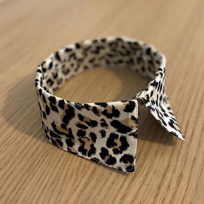Leopard interchangeable collar