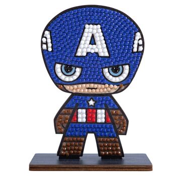 Captain America, Crystal Art Buddy 1