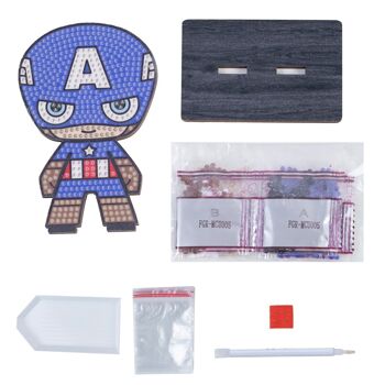 Captain America, Crystal Art Buddy 5