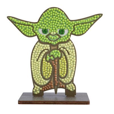 Yoda, amigo del arte de cristal
