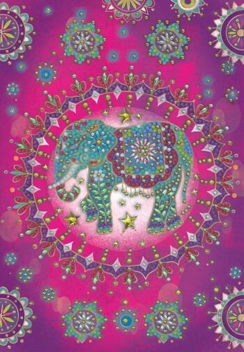 Elephant Fantasy, Cahier d'art en cristal 1