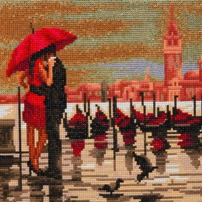 Encuéntrame en Venecia, 30x30cm Crystal Art Kit