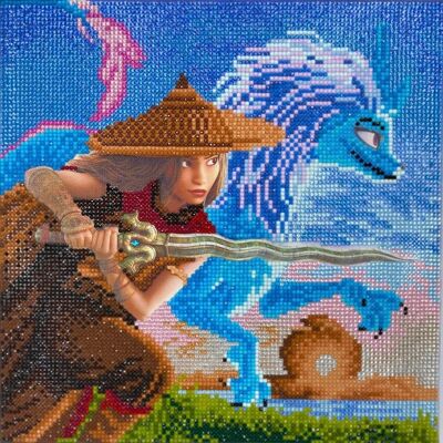 Raya & Sisu, 30x30cm Crystal Art Kit