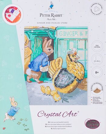 Ginger and Pickles Store 40x50m Crystal Art Canvas Kit 4