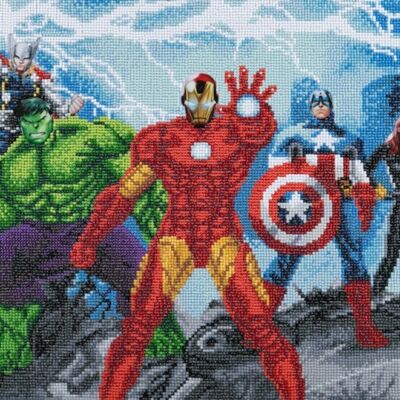 Avengers 40x50cm Crystal Art Canvas Kit