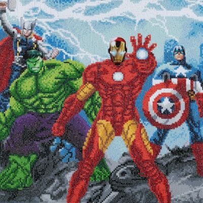 Avengers 40x50cm Crystal Art Canvas Kit