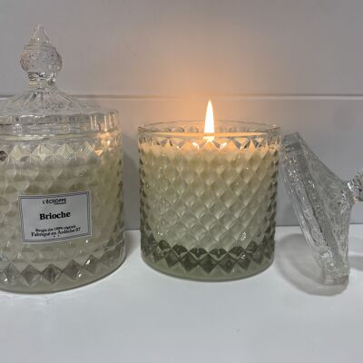 BRIOCHE SCENTED CANDLE 200 G OF 100% VEGETABLE SOYA WAX