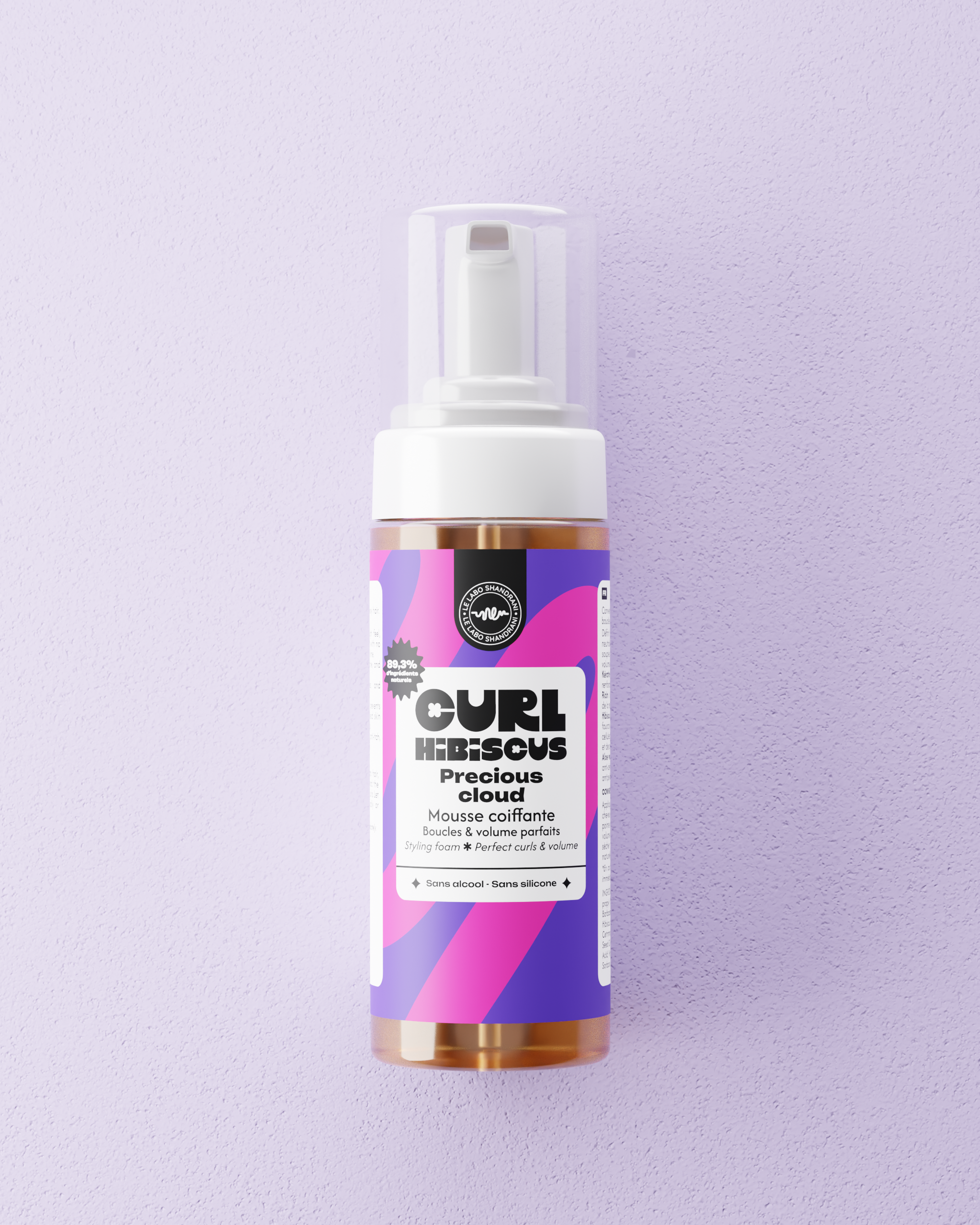 Mousse Coiffante  Fixatrice -CURL HIBISCUS- Precious Cloud 150 ml