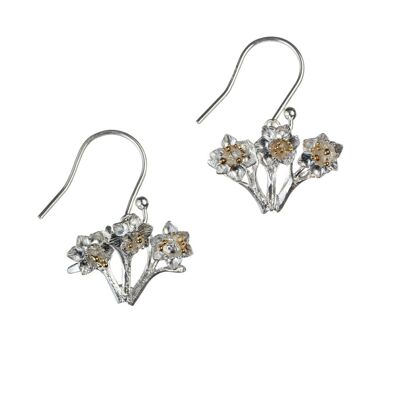 Bunch Of Daffodils Drop Earrings