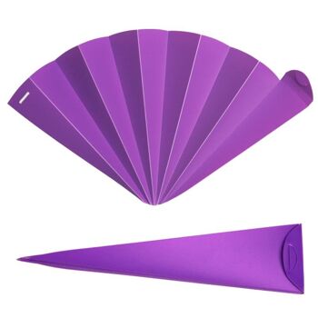 Ventilateur, ventilateur à main, violet opaque, à fermeture automatique, durable, étanche 4