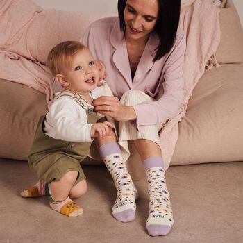 Chaussettes "MAMAN TU ES MON INCONDITIONNEL" 1