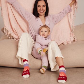 Chaussettes "Oh maman, je t'aime" 1