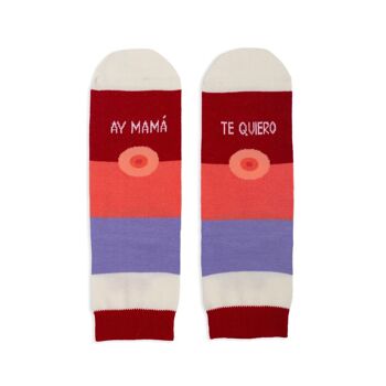 Chaussettes "Oh maman, je t'aime" 2