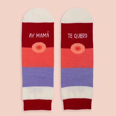 Chaussettes "Oh maman, je t'aime"
