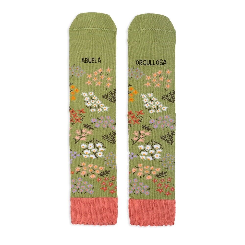 "PROUD GRANDMA" socks