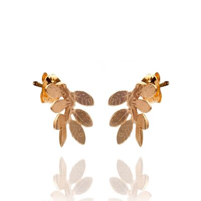 Leaf Stud Earrings