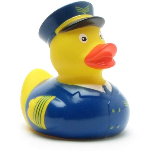 Badeente - Pilot Gummiente