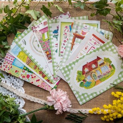 Lot 10 Cartes Collection Automne Cosy – CAROFROMWOODLAND