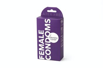 Préservatifs Féminins Sans Latex Lot de 3 PRÉSERVATIFS FÉMININS SANS LATEX 2